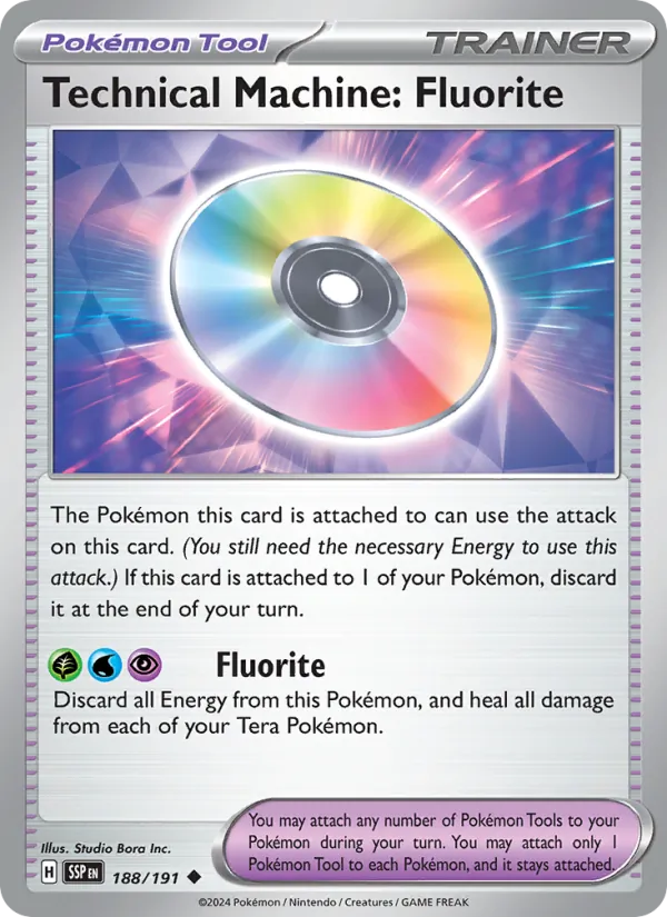 Technical Machine: Fluorite, Surging Sparks 188/191