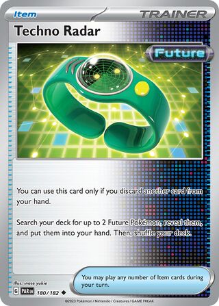 Techno Radar, Play! Pokémon Prize Pack Series Five 180/182