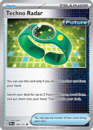 Techno Radar, Prismatic Evolutions 130/131