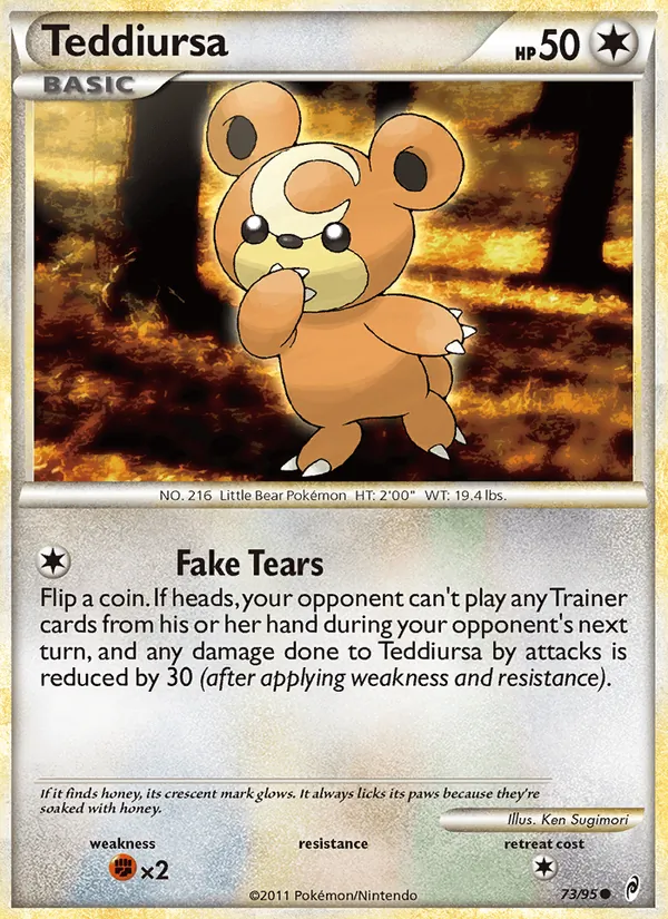 Teddiursa, Call of Legends 073/095