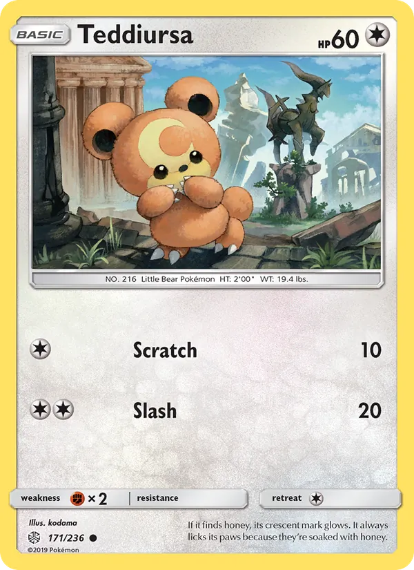 Teddiursa, Cosmic Eclipse 171/236