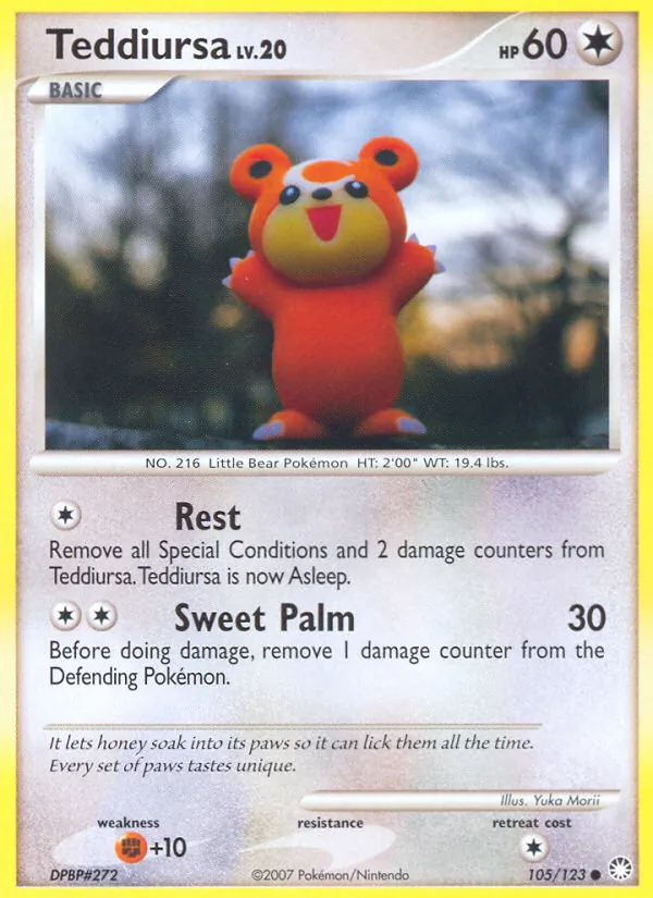 Teddiursa, Mysterious Treasures 105/123