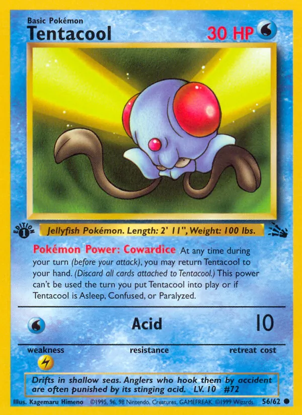 Tentacool, Fossil 056/062