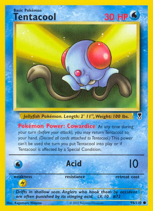 Tentacool, Legendary Collection 096/110