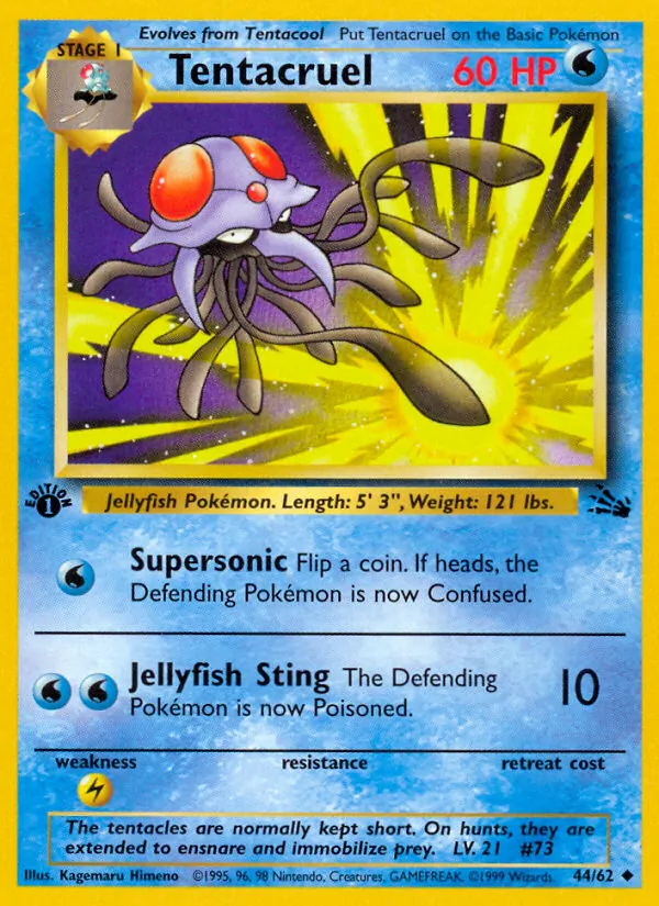 Tentacruel, Fossil 044/062