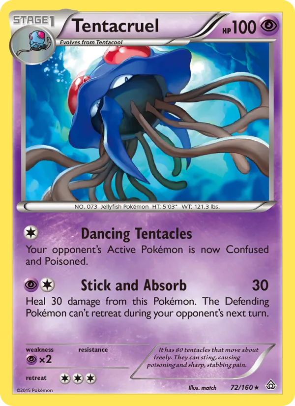 Tentacruel, Primal Clash 072/160