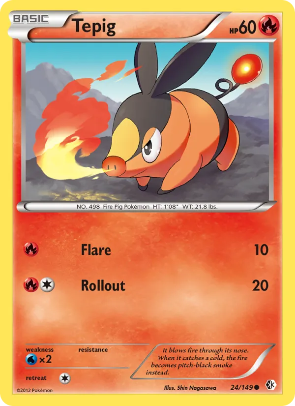 Tepig, Boundaries Crossed 024/149
