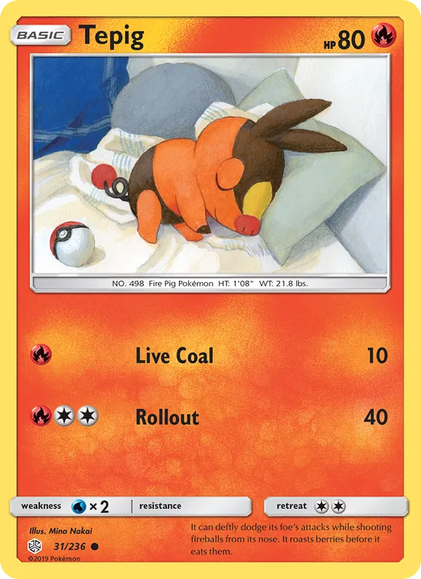Tepig, Cosmic Eclipse 031/236