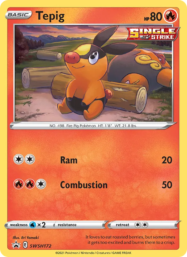 Tepig, SWSH Black Star Promos SWSH172/307