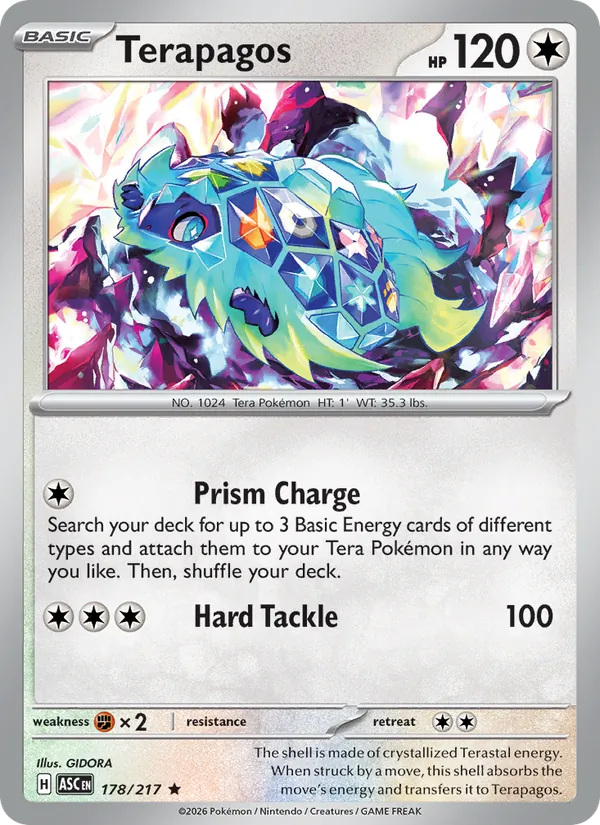 Terapagos, Ascended Heroes 178/217