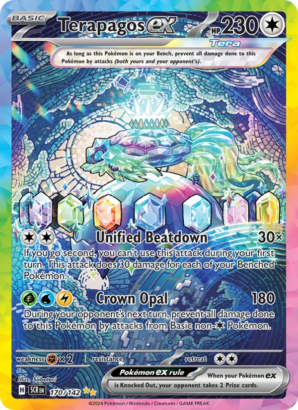 Terapagos EX, Stellar Crown 170/142
