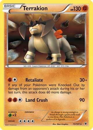 Terrakion, WC Deck 2012 (Terraki-Mewtwo) 073/101