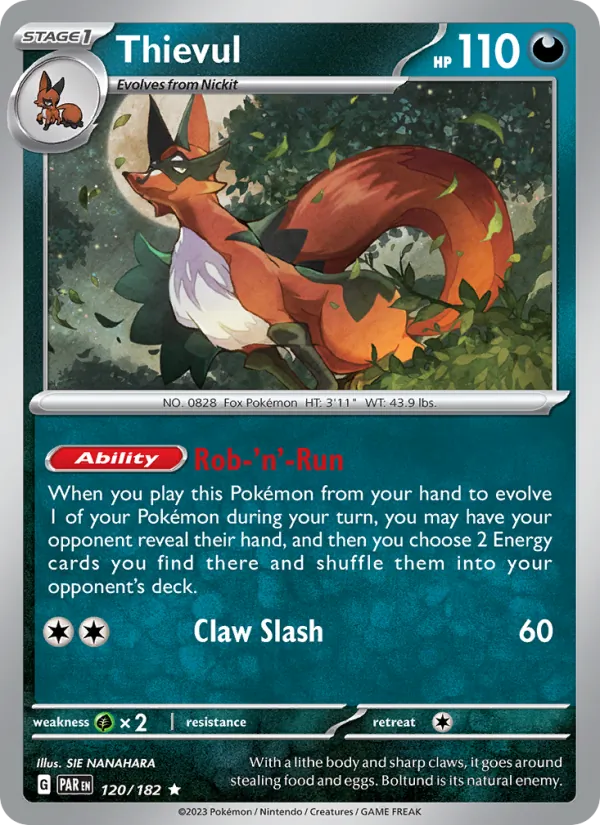 Thievul, Paradox Rift 120/182