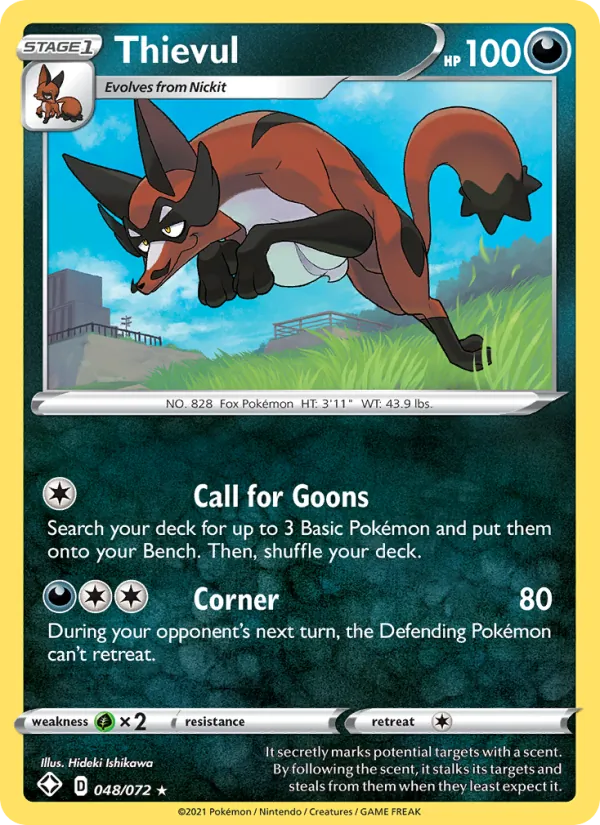Thievul, Shining Fates 048/072