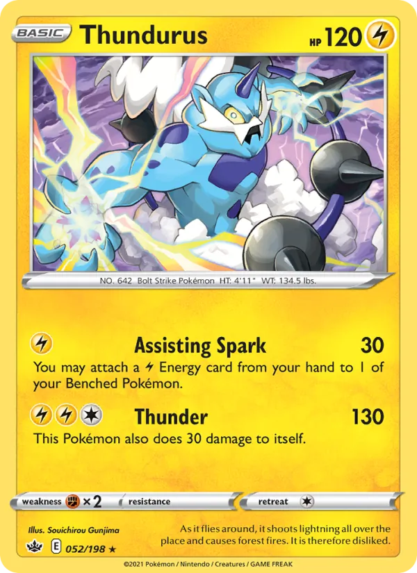 Thundurus, Chilling Reign 052/198