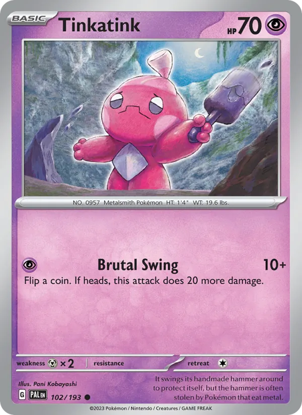 Tinkatink, Paldea Evolved 102/193
