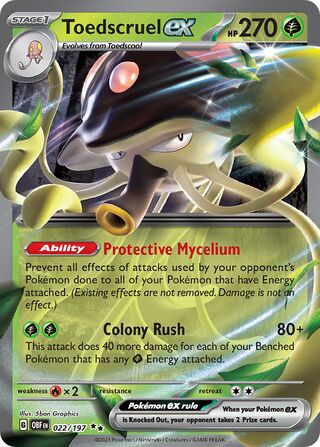 Toedscruel EX, Gym Series One 022/197