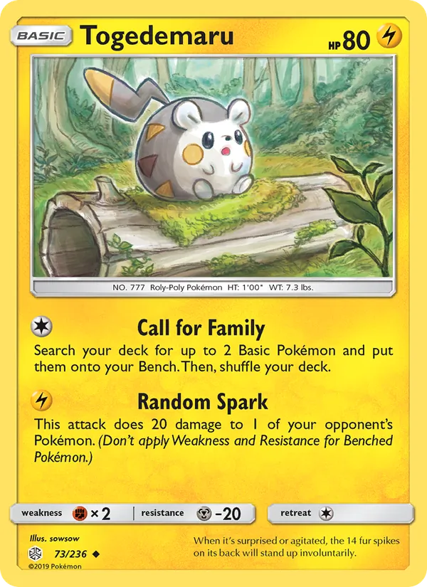 Togedemaru, Cosmic Eclipse 073/236