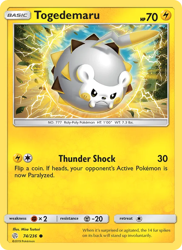 Togedemaru, Cosmic Eclipse 074/236