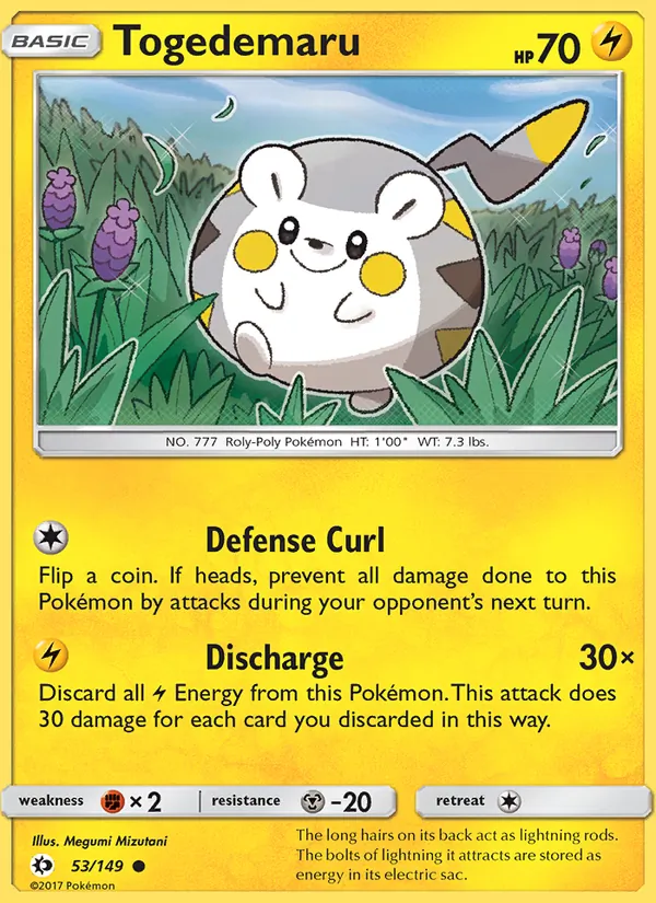 Togedemaru, Sun & Moon 053/149