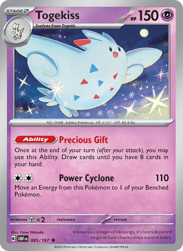 Togekiss, Obsidian Flames 085/197