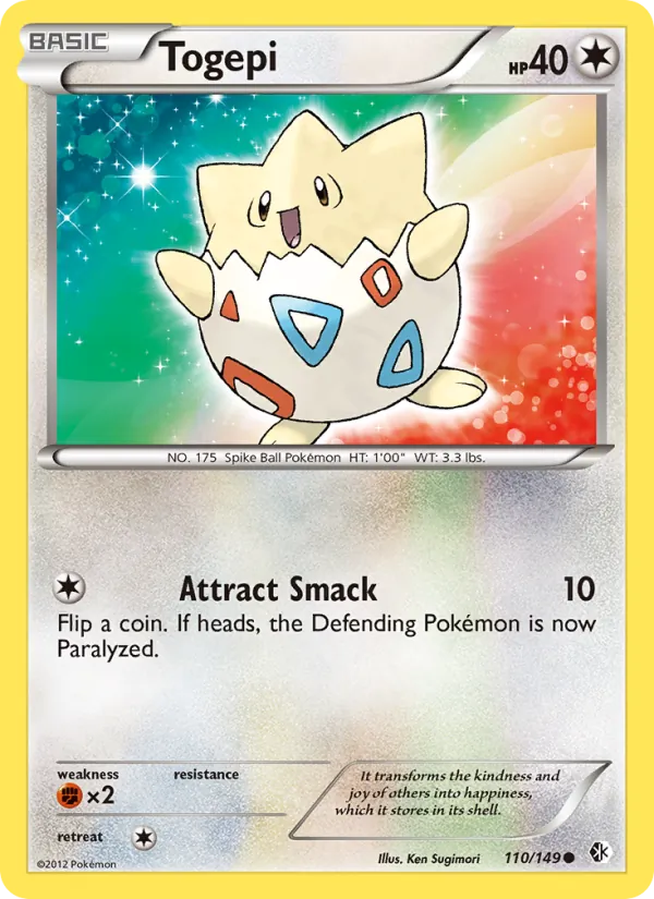 Togepi, Boundaries Crossed 110/149