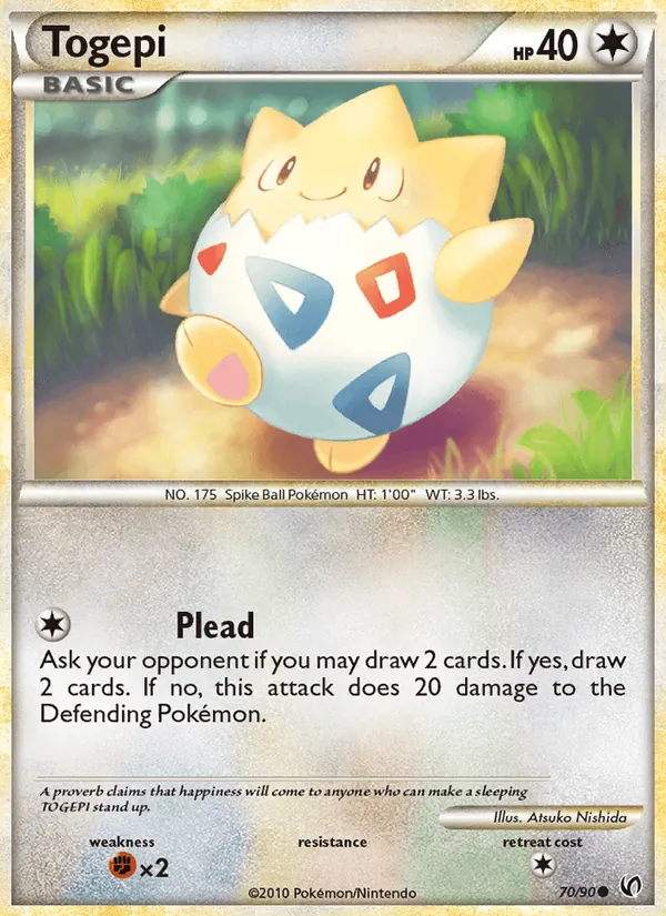 Togepi, Undaunted 070/090