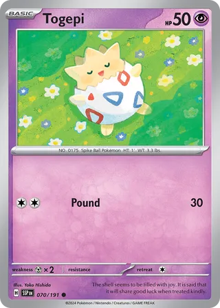 Togepi, Surging Sparks 070/191