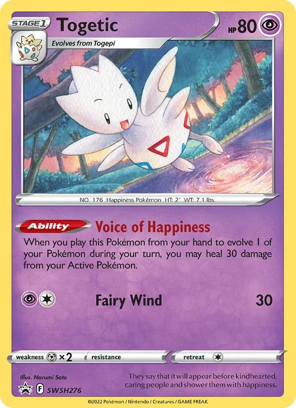 Togetic, SWSH Black Star Promos SWSH276/307