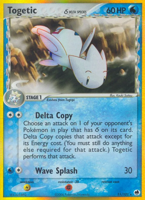 Togetic δ, Dragon Frontiers 011/101