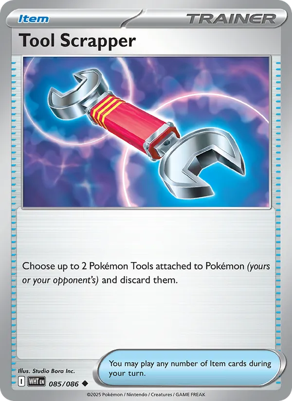 Tool Scrapper, White Flare 085/086