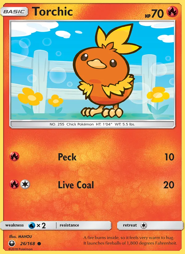 Torchic, Celestial Storm 026/168