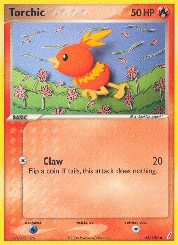 Torchic, Crystal Guardians 065/100