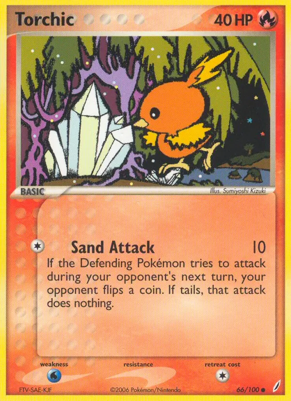 Torchic, Crystal Guardians 066/100