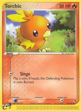 Torchic, WC Deck 2004 (Blaziken Tech) 074/109