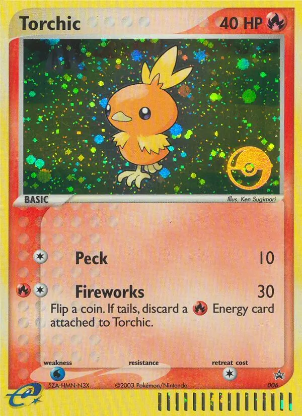 Torchic, Nintendo Promos 6