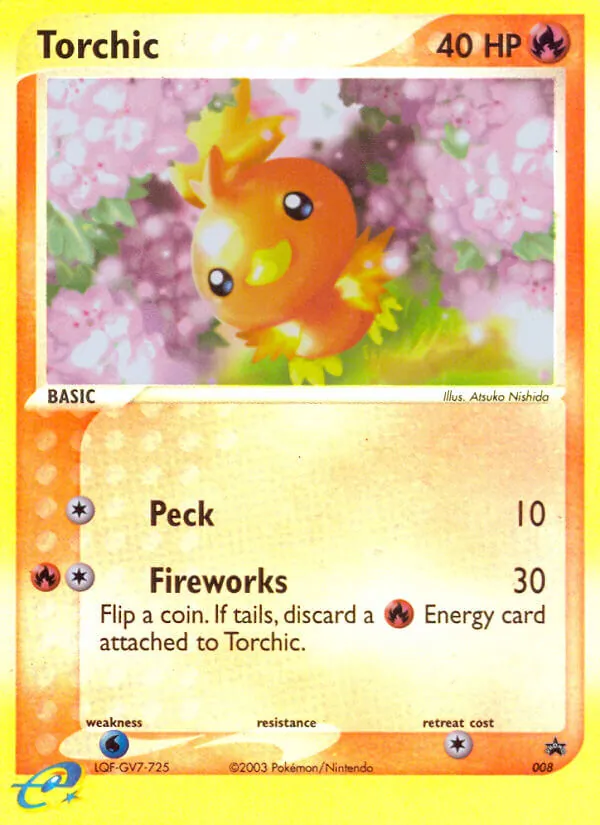 Torchic, Nintendo Promos 8