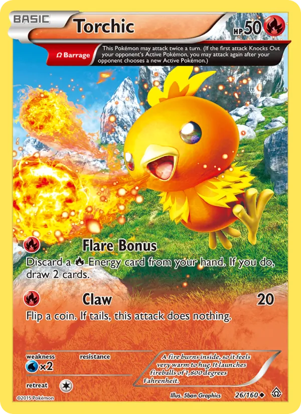 Torchic, Primal Clash 026/160