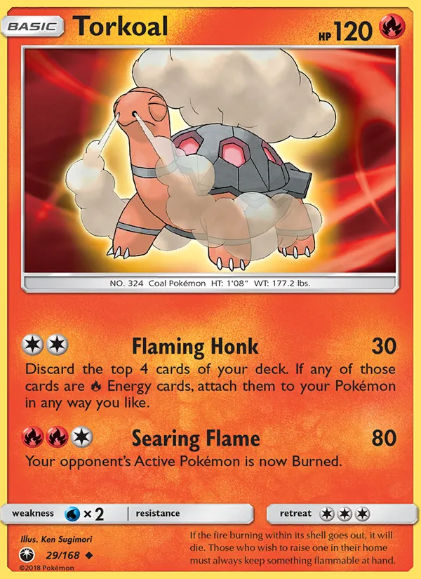 Torkoal, Celestial Storm 029/168