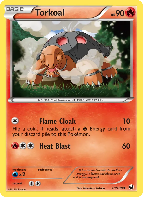 Torkoal, Dark Explorers 018/108