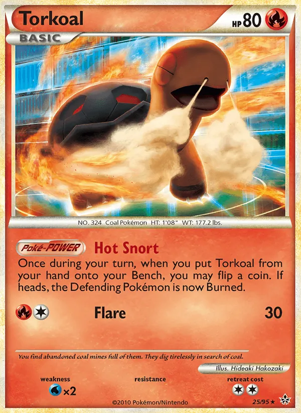 Torkoal, Unleashed 025/095