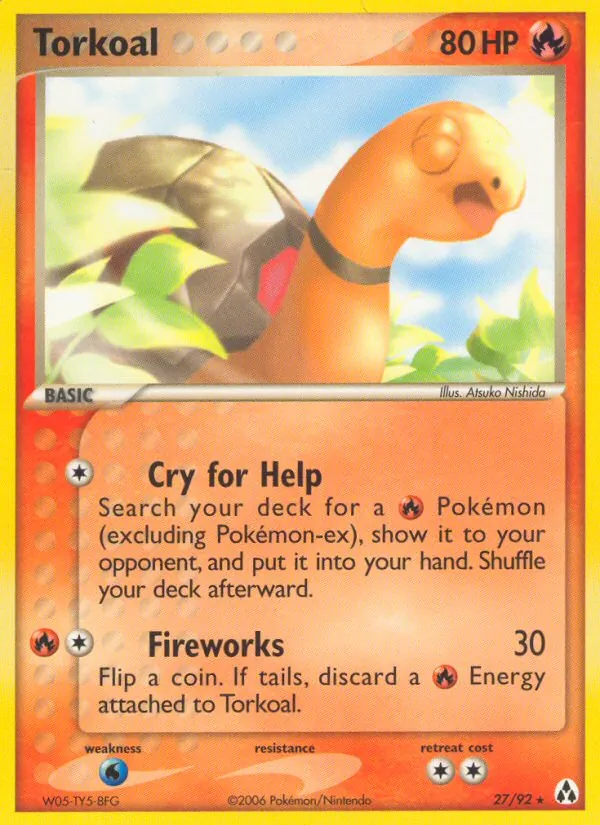 Torkoal, Legend Maker 027/092