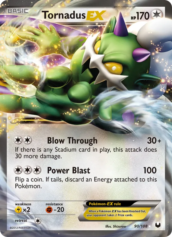 Tornadus-EX, Dark Explorers 090/108