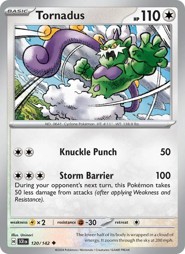 Tornadus, Stellar Crown 120/142