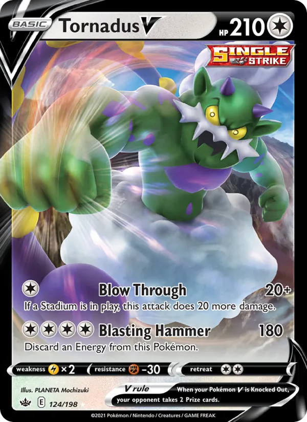 Tornadus V, Chilling Reign 124/198