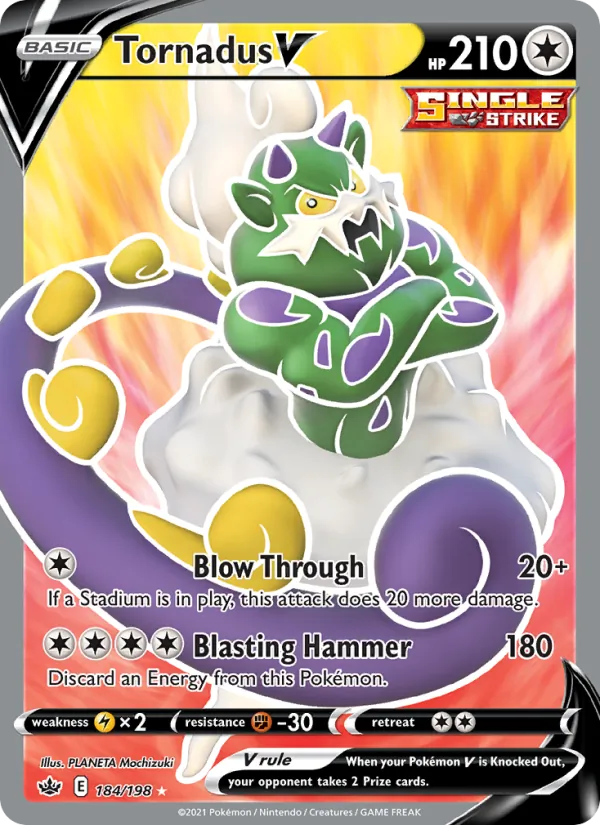 Tornadus V, Chilling Reign 184/198