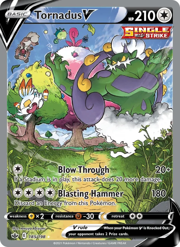Tornadus V, Chilling Reign 185/198