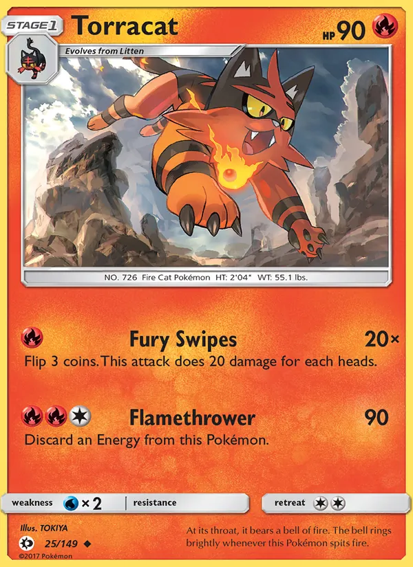 Torracat, Sun & Moon 025/149