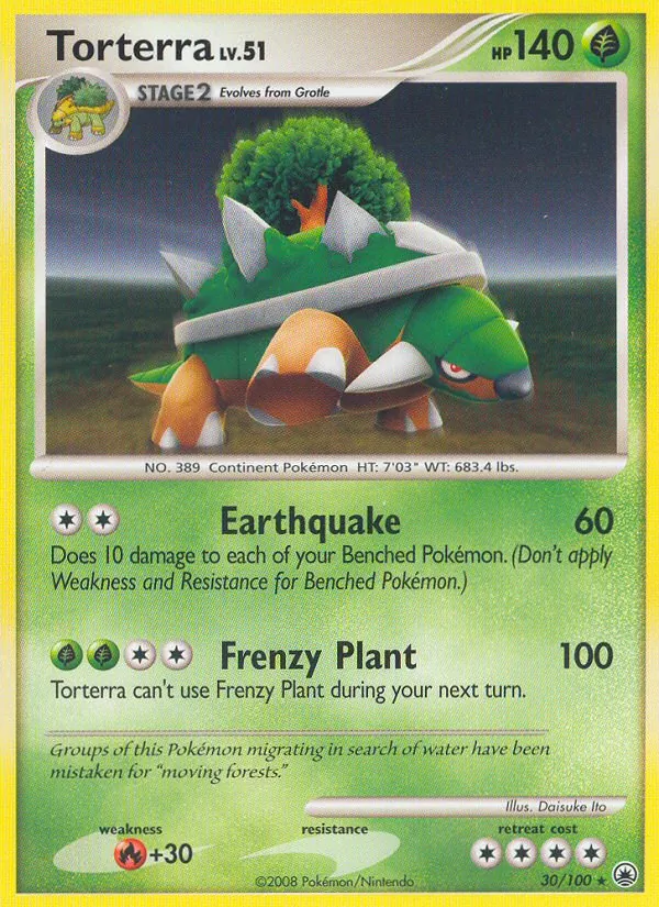 Torterra, Majestic Dawn 030/100