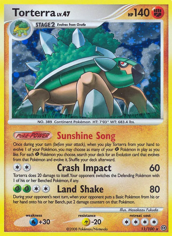 Torterra, Stormfront 011/100